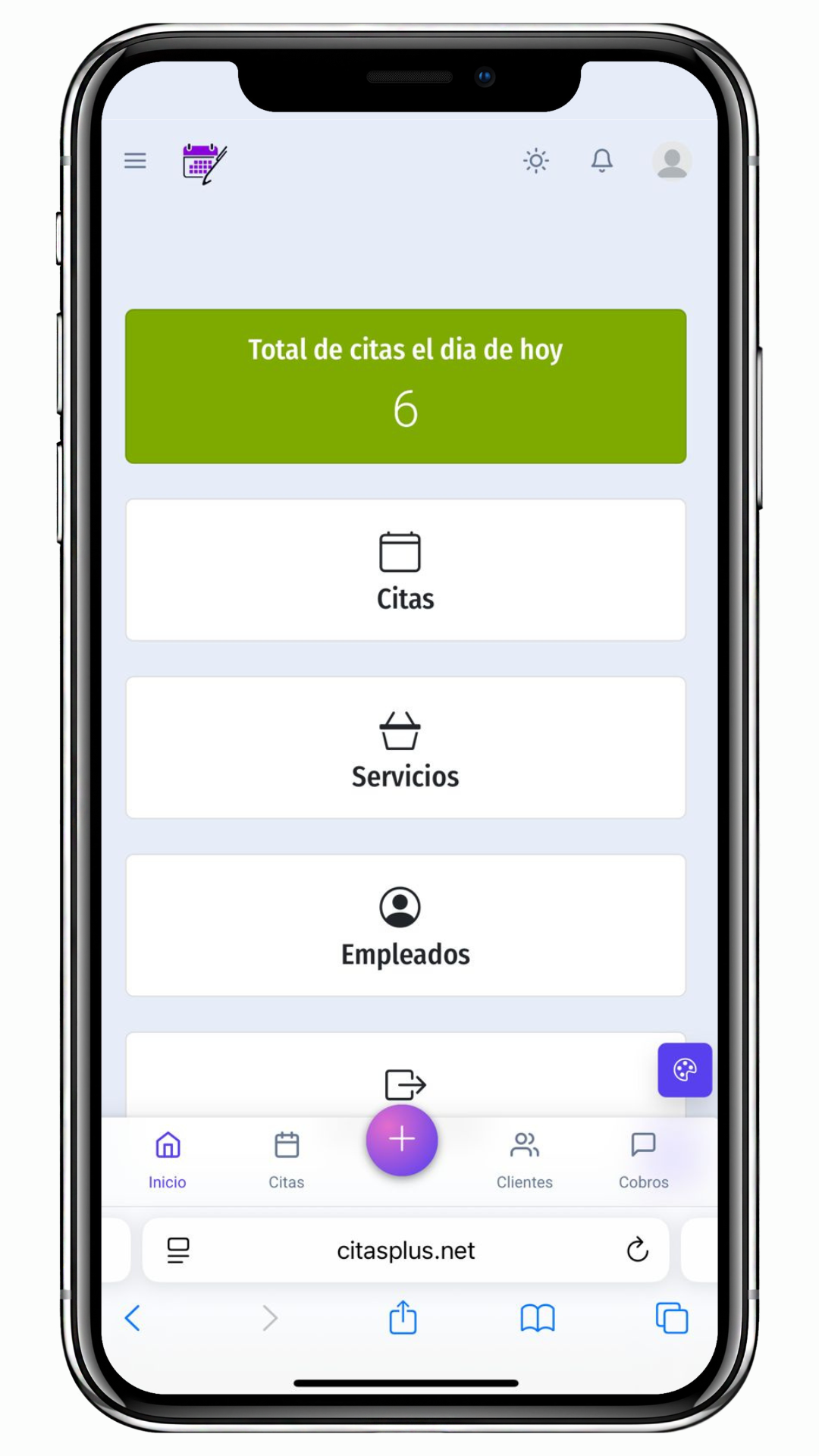 Panel ejemplo