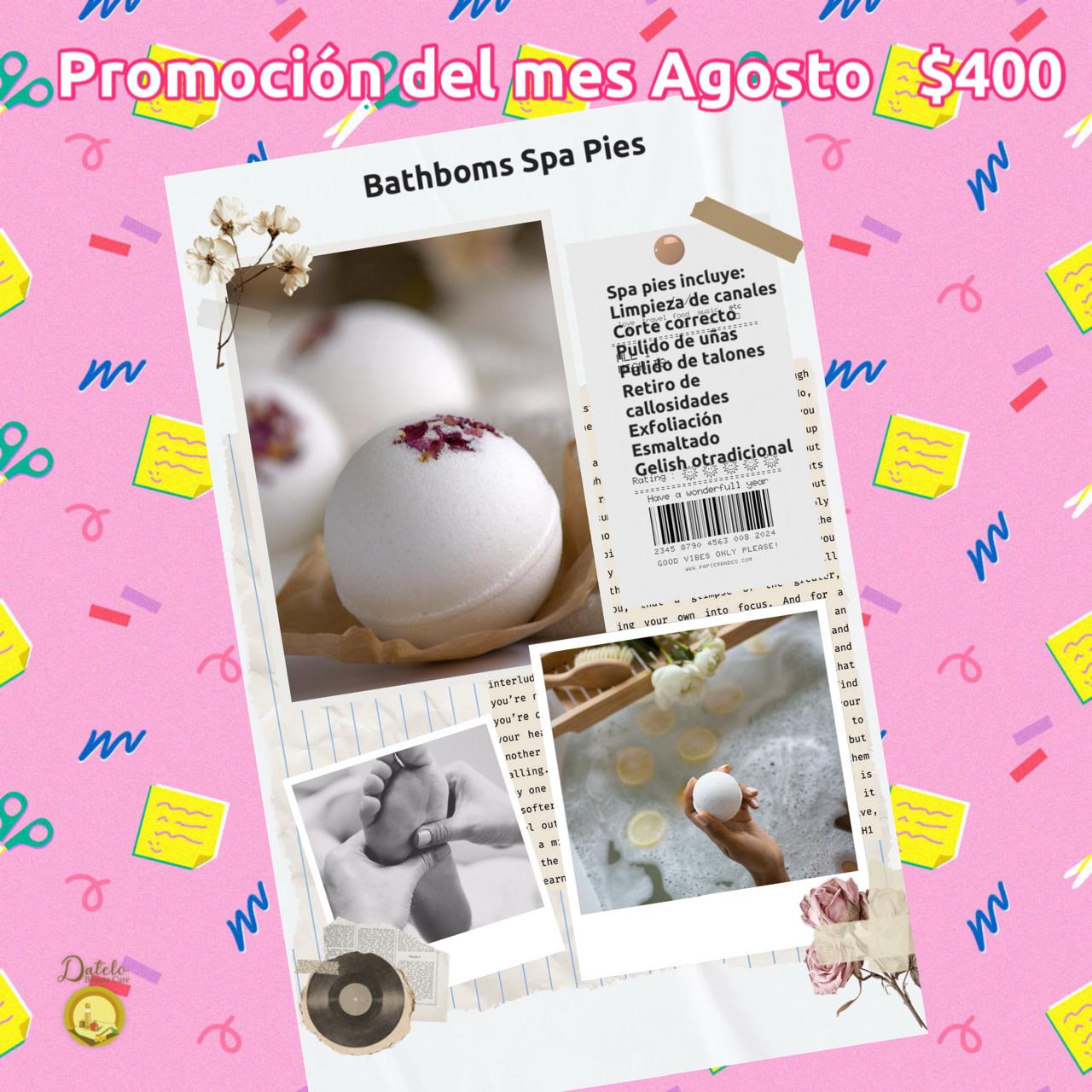 Promoción del mes Agosto
