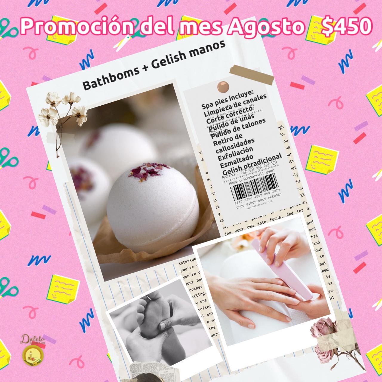 Promoción del mes Agosto